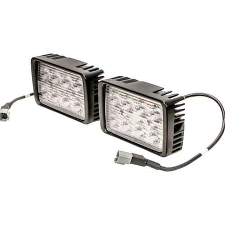 Aftermarket Fits Bobcat Skid Steer LED Headlight Kit 2760-KM